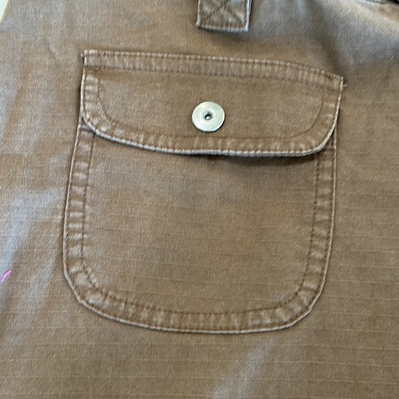 Colombia Cotton Pant that can be Capri or worn Long with Stencil on leg sz.10 - Picture 7 of 9